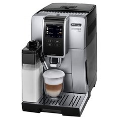 Кофемашина DeLonghi Dinamica ECAM 370.85, серебристый/черный