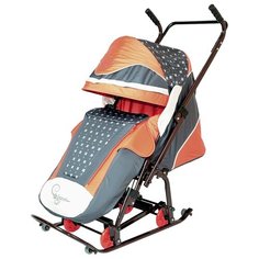 Санки-коляска RT Скользяшки Мозаика