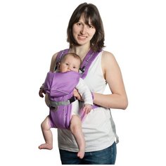 Рюкзак-переноска Чудо-Чадо BabyActive Simple, сиреневый