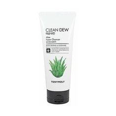 Пенка для очищения с экстрактом алоэ вера Тони Моли —Tony Moly CLEAN DEW ALOE FOAM CLEANSER