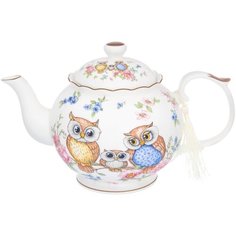 Чайник 1,1 л 24х14х15 см Elan Gallery Совушки