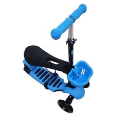 Самокат-беговел RT Midou-H-2, голубой