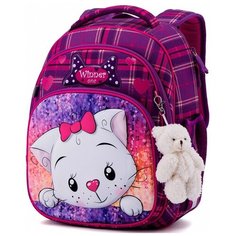 WINNER ONE Ранец 7001, фиолетовый