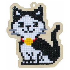 Мозаика на дереве Гранни "Кот Оскар" (7.8х9.2 см)