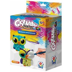 Набор для творчества 1Toy Сквиши Декор "Совенок" 12*8*16 см (Т15964)