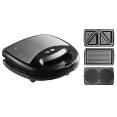 Прибор со сменными панелями REDMOND Мультипекарь RMB-PM601, черный/серебристый