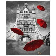 Картина по номерам "Дождь в Лондоне", 40x50 см Molly