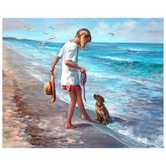 Картина по номерам "Ласковое море", 40x50 см Molly