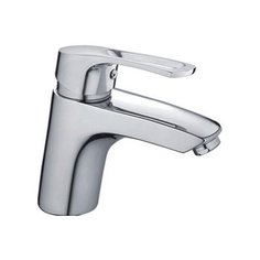 Смеситель для раковины (умывальника) Frap H701 F10701-B однорычажный сере6ристый