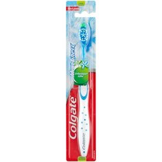Зубная щетка Colgate Макс Блеск отбеливающая, средней жесткости, синий