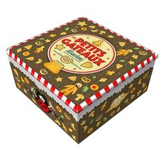 Печенье в металлической баночке-сахарнице Fortwenger, Gateaux, 2 вида, 600 г
