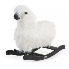 Овечка-качалка CHILDHOME ROCKING SHEEP WHITE+ BLACK CWRSHBL
