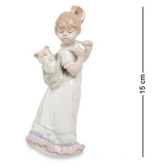 Фигурка "Девочка с щенком" JP-29/ 2, Pavone