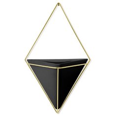 Декор для стен Umbra Trigg большой черный-латунь