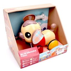 Интерактивная игрушка Наша Игрушка Собачка, поет песенки, лает, кушает косточку