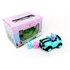 Развивающая игрушка Наша Игрушка Веселая компания, машинка, 3 фигурки, свет, звук (8022E)