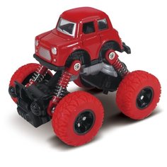 Машинка Funky Toys die-cast, инерционный механизм, рессоры, красная, 1:46 (FT61073)
