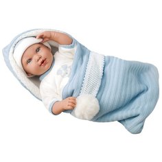 Пупс Arias Elegance, Iria, 42 см, мягкое тело, соска, одеяло, если забрать соску-плачет (Т19812)