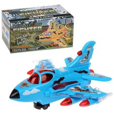 Самолет Наша Игрушка свет, звук, коробка (8912)