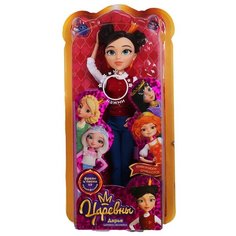 Кукла озвученная Карапуз "Царевны", Даша, 29 см, 15 фраз и песен, руки, ноги сгибаются, блистер (5PR-DASHA29-21-SN)