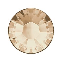 Стразы клеевые Swarovski SS10, цветные, 2,7 мм, кристалл, 144 шт, в пакете, бледно-бежевый