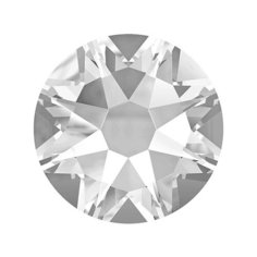Стразы неклеевые Swarovski SS12, Crystal, 3,1 мм, кристалл, 144 шт, в пакете, белый