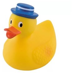 Игрушка для ванны Canpol babies утка, 0+, синяя шляпа (250989102)