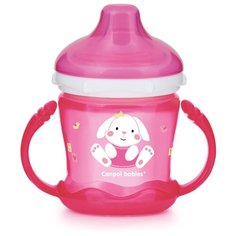 Чашка-непроливайка Canpol babies Sweet fun, 180 мл, цвет розовый (250989259)