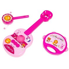 Набор музыкальных инструментов Yako toys 3 шт, серия: Моей малышке, 24*26 см (Н93809)
