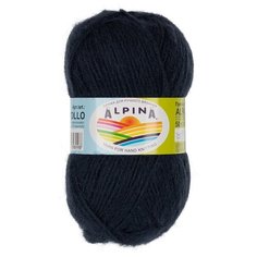 Набор пряжи Alpina "Alpaca Pollo", 4*50 г, 125 м+/-6 м, 08 темный серый