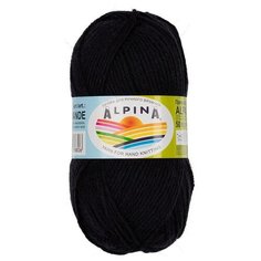 Набор пряжи Alpina "Alpaca Grande", 4*50 г, 118 м+/-6 м, 01 черный