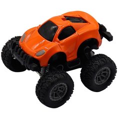 Машинка-мини гоночная Funky Toys die-cast, фрикционная, рессоры, оранжевая (FT61030)