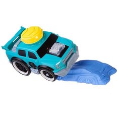 Машинка ABtoys "АвтоСити", свет и звук, бирюзовая (C-00416)