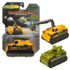 Машинка 1Toy Transcar Double, Бронебой-Экскаватор, 8 см (Т20787)