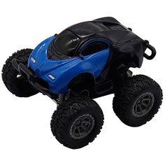 Машинка-мини гоночная Funky Toys die-cast, фрикционная, рессоры, синяя (FT61031)