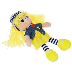 Мягкая кукла Bondibon Oly, 26 см, пакет, Вика-желтые волосы (ВВ4995)