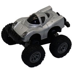 Машинка-мини гоночная Funky Toys die-cast, фрикционная, рессоры, серебристая (FT61022)