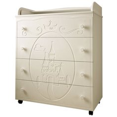 Пеленальный комод Forest kids Принцесса слоновая кость