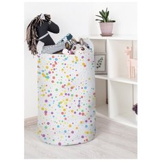 Корзина для игрушек "Новогоднее конфетти" 40x60 см, toba-290641-L Joy Arty