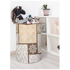 Корзина для игрушек "Плиточный креатив" 40x60 см, toba-15405-L Joy Arty