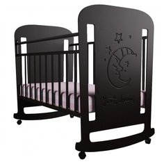 Кроватка Forest kids Sweet Dreams (качалка), на полозьях венге