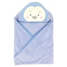 Forest kids Полотенце Пингвин банное 100х100 см голубой