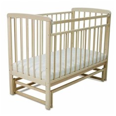 Кроватка Forest kids Kaia (классическая), поперечный маятник слоновая кость