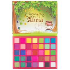 Beauty Creations Палетка теней Alicia разноцветный