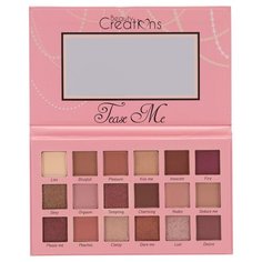 Beauty Creations Палетка теней Tease Me разноцветный