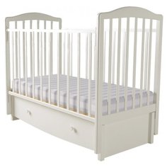 Кроватка Forest kids Malva (классическая), универсальный маятник слоновая кость