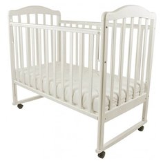 Кроватка Forest kids Malva (качалка), на полозьях слоновая кость