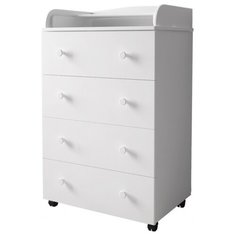 Пеленальный комод Forest kids Mini белый