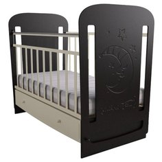 Кроватка Forest kids Sweet Dreams (классическая), поперечный маятник венге/слоновая кость