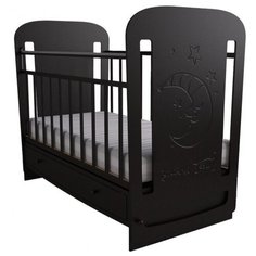 Кроватка Forest kids Sweet Dreams (классическая), поперечный маятник венге